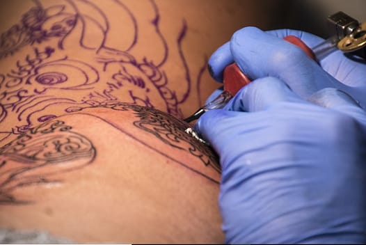 tattooing